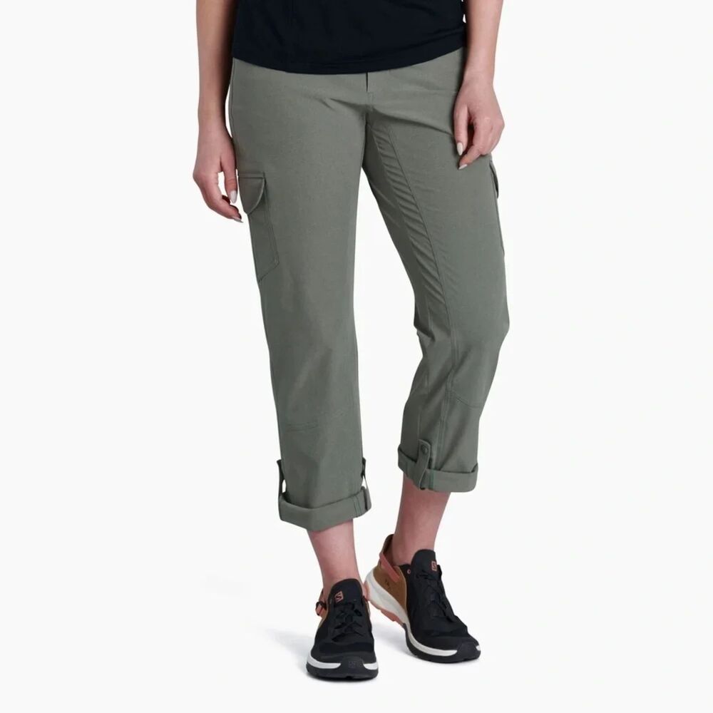KÜHL FreeFlex Roll-Up Hiking Pants Shadow Gray Hiking Outdoor Travel Explore 6